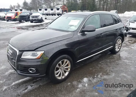2014 Audi Q5 2.0T Premium from USA, damaged, VIN WA1LFAFP9EA066404